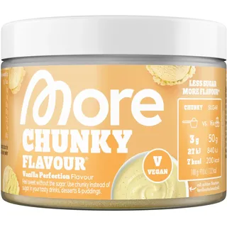 MORE Nutrition MORE Chunky Flavour Vanilla Perfection 150 g vegan