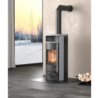 accente Ofen »CASABLANCA 4.0 GTS«, BxH: 53 x 112,6 cm, Granitstein - grau
