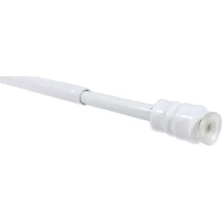 Tilldekor Klemmstange FLEX, ausdrehbare Gardinenstange, weiß, 25-40 cm, ohne Bohren oder Kleben