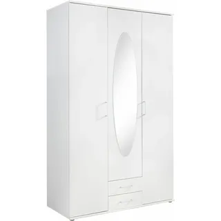SchlafKONTOR Paul 120 x 195 x 55 cm weiß