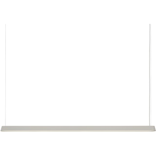 Linear LED Pendelleuchte, 169 cm, grau