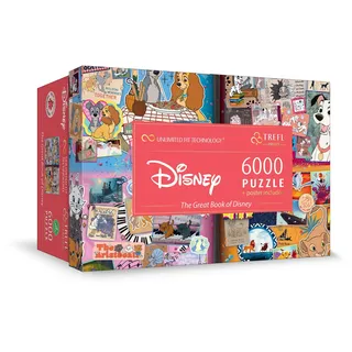 Trefl The Great Book of Disney 6000 Teile