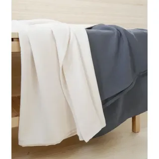 framsohn Sommerdecke 'Boho Living' Uni 155 x 200 cm (Farbe: Dunkelgrau)
