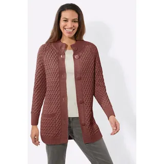 Witt Weiden Longstrickjacke rotbraun 36