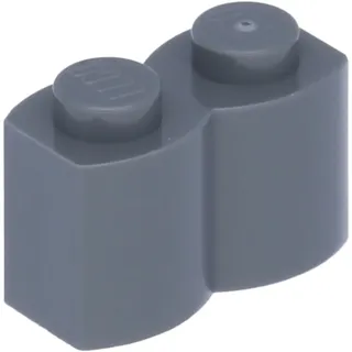 1x2 Pallisade - 250 Stück Dunkelgrau - Grau