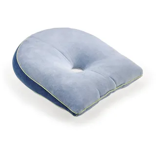 Wenko Maximex Keilkissen 40 x 36 x 13 cm Blau