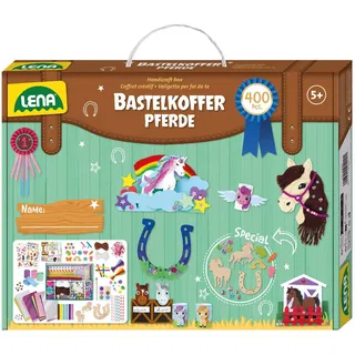 Lena Bastelkoffer Pferde Premium