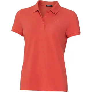 Chiemsee Poloshirt atmungsaktiv und hautsympathisch aus Baumwoll-Piqué rot M (38)