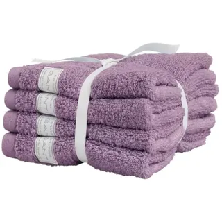 GANT Premium Towel 30X30 4-Pack Farbe Soothing Lilac Größe 4x30x30