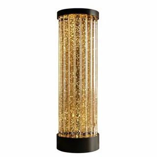 Xlmoebel Zierbrunnen Wasserwand mit LED-Beleuchtung und modernem Design, (Dekoobjekt, Wassersäule), Hergestellt in Europa weiß