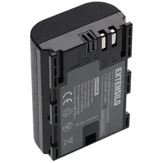 Extensilo Akku Ersatz für Canon LP-E6, LP-E6NH für Digitalkamera / Kamera (2250 Kamera-Akku Akku Li-Ion 2250 mAh (7,2 V, 3 St), Leistungsfähige Austausch-Akkus für Digitalkamera, Spiegelreflexkamera schwarz