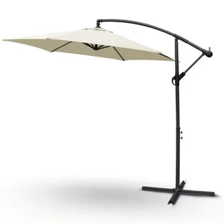 deluke Ampelschirm Ø 270 cm Creme