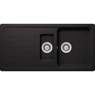 Schock Formhaus D-150L Einbau nero + Excenterbetätigung