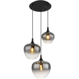 GLOBO MAXY 3-flg. 48 cm rund schwarz