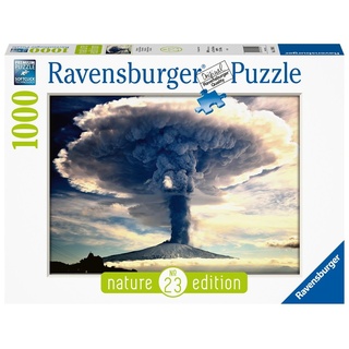Ravensburger Puzzle 1000 Teile Ravensburger Puzzle Nature Edition Vulkan Ätna 17095, 1000 Puzzleteile