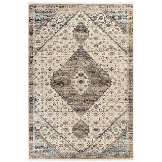 obsession Home Fashion Design-Teppich »My Inca «, BxL: 120 x 170 cm, rechteckig, Polypropylen (PP) - beige