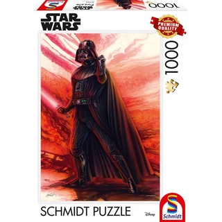 Schmidt Spiele Puzzle Kinkade Star Wars Monte Moore The Sith 57594, 1000 Puzzleteile