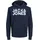 Hoodie bedruckt Blau XS