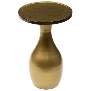 KAWOLA Beistelltisch MOKKA gold