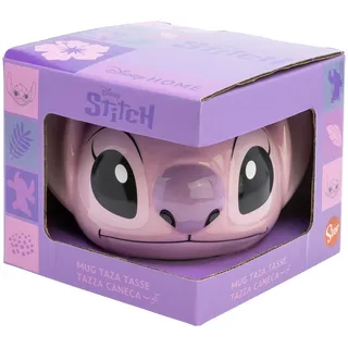 Stor Lilo & Stitch Tasse 0,375 l Rosa