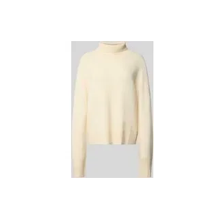 Regular Fit Rollkragenpullover aus reinem Kaschmir Modell 'FALONSO', Offwhite, S