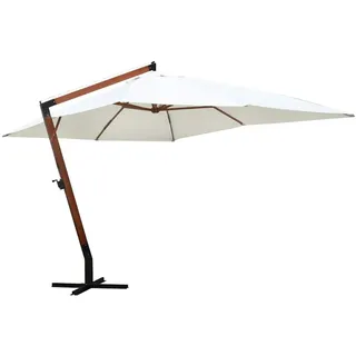 vidaXL Sonnenschirm 300x400 cm Weiß