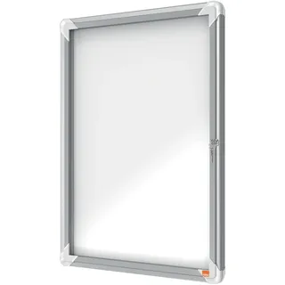 NOBO Schaukasten silber 4x DIN A4 69,2 x 4,5 x 53,2 cm, 1 St.