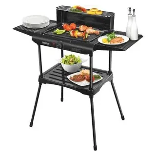 Unold Elektrogrill Barbecue-Grill Vario, 58565, 1600 Watt, Standgrill, Kunststoff, mit Grillrost