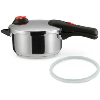 Amazon Basics Schnellkochtopf 4,0 l edelstahl
