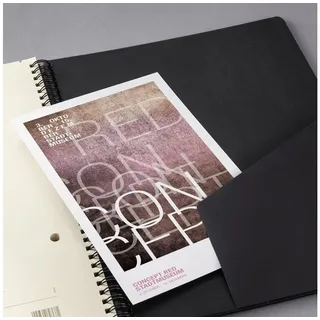 Sigel Conceptum, A5, liniert schwarz, CO823