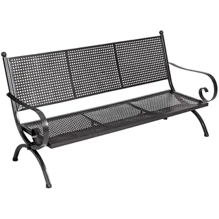 MBM Romeo Loungebank Elegance 2,5 Sitzer - Schwarz