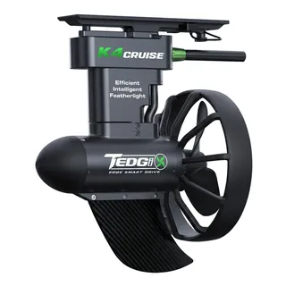 Camolech K4 400W bürstenloser SUP Motor, elektrischer Finnen-Paddel-Board-Booster für Kajak, 9,1 kg Schub Universal-Unterwasser-Schub-Kit mit Bluetooth-Fernbedienung (No Batterie)