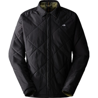 The North Face Herren Afterburner Insulated Flannel Jacke (Größe XL, schwarz)
