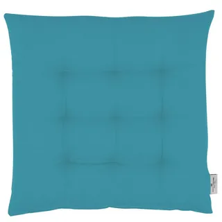 Tom Tailor Sitzkissen, Petrol, Textil, 40x5x40 cm, Oeko-Tex® Standard 100, Wohntextilien, Kissen, Sitzkissen