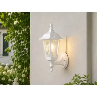 Konstsmide Außenwandleuchte Aluminium 36,0 cm E27 dimmbar weiß