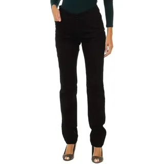 Emporio Armani Lange Jeans aus elastischem Stoff 6X5J18-5DZFZ für Damen, Schwarz , numeric_25 - numeric_25