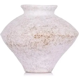 Famanu Vase Rustikal - Vintage Landhausstil (Braun-S)