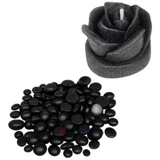 Kerzenfarbe Schwarz 10g Bekro Pigmentgranulat für schwarze Kerzen