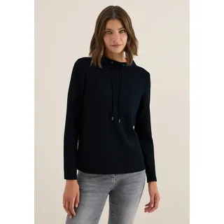 Cecil Langarmshirt Sweatshirt Blau 44