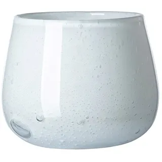 Fink Tischvase MARLY (1 St), wasserdicht, durchgefärbt, mundgeblasen weiß
