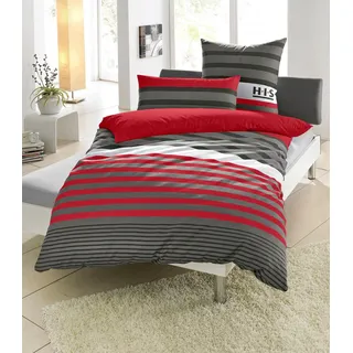 OTTO home Majoran Linon rot 200 x 200 cm + 2 x 80 x 80 cm