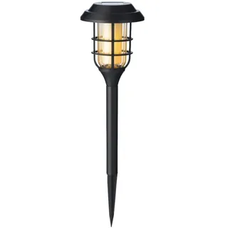 MARELIDA Gartenfackel Kunststoff H 44,0 cm 1er Set schwarz