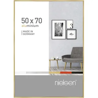 Nielsen Pixel Aluminium gold 50x70 cm 3er Set