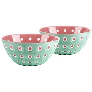 Guzzini Le Murrine 2-tlg. Grün/Multicolor