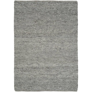 Linea Natura Handwebteppich, Graubraun, Textil, Uni, rechteckig, 250x300 cm, für Fußbodenheizung geeignet, in verschiedenen Größen erhältlich, Teppiche & Böden, Teppiche, Moderne Teppiche