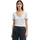 T-Shirt aus Slub-Jersey Damen Gr S airy blau Obermaterial 100 Baumwolle unifarben Basic regular fit V-Ausschnitt normaler Saum Shirts T-Shirt