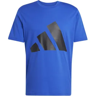 adidas Essentials Big Logo T-Shirt Herren JE8942 - team royal blue/black L