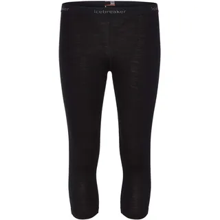 Icebreaker 200 Oasis Legless Merino 3/4 Baselayer-hose Schwarz XS