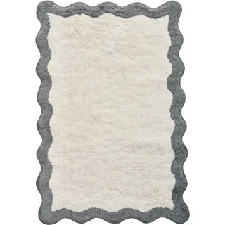 Beliani Nangal Grau/Beige 60 x 90 cm
