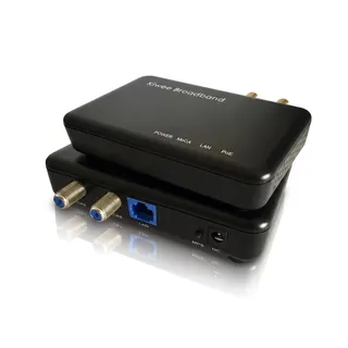MoCA 2.5 Adapter Kit mit 2,5G Ethernet-Port und PoE+ 30W für Ethernet über Koax – Ideal für Wi-Fi 6E/7 Access Points, IP-Kameras und mehr – Modell KB-M3-03